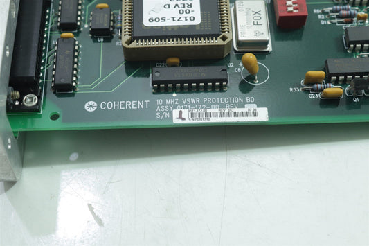 Coherent G100 Diamond CO2 Laser 10 MHZ VSWR Protection Board 0171-172-00
