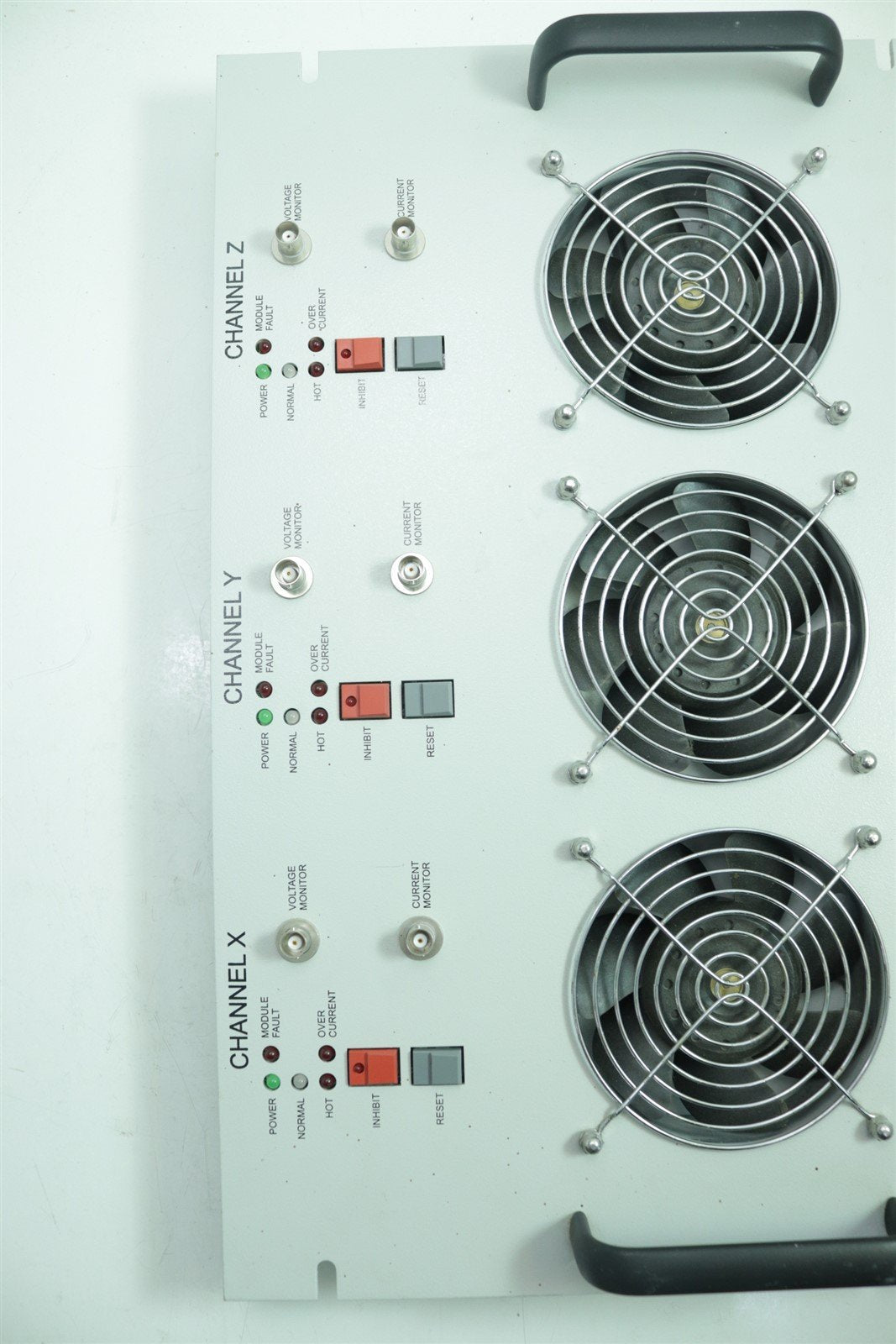 Copley Controls Corp 232HC System 3Channels Back Panel 150VDC Max 120A