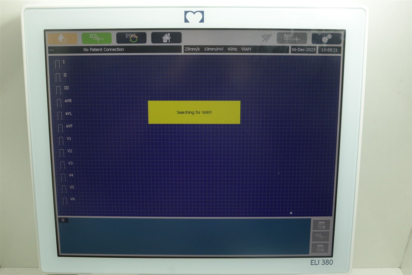 Mortara ELI 380 Machine Excellent Condition TESTED!