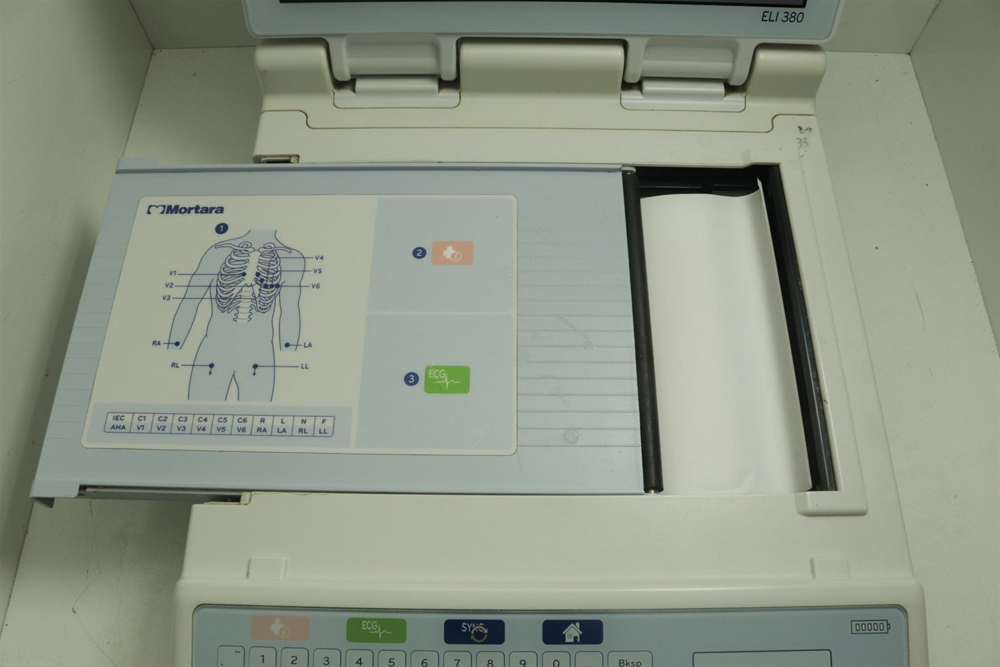 Mortara ELI 380 Machine Excellent Condition TESTED!