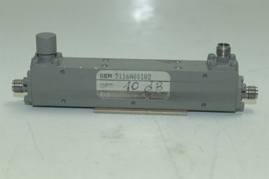 HP Keysight 87300B Directional Coupler 1 GHz - 20 GHz Opt 10dB