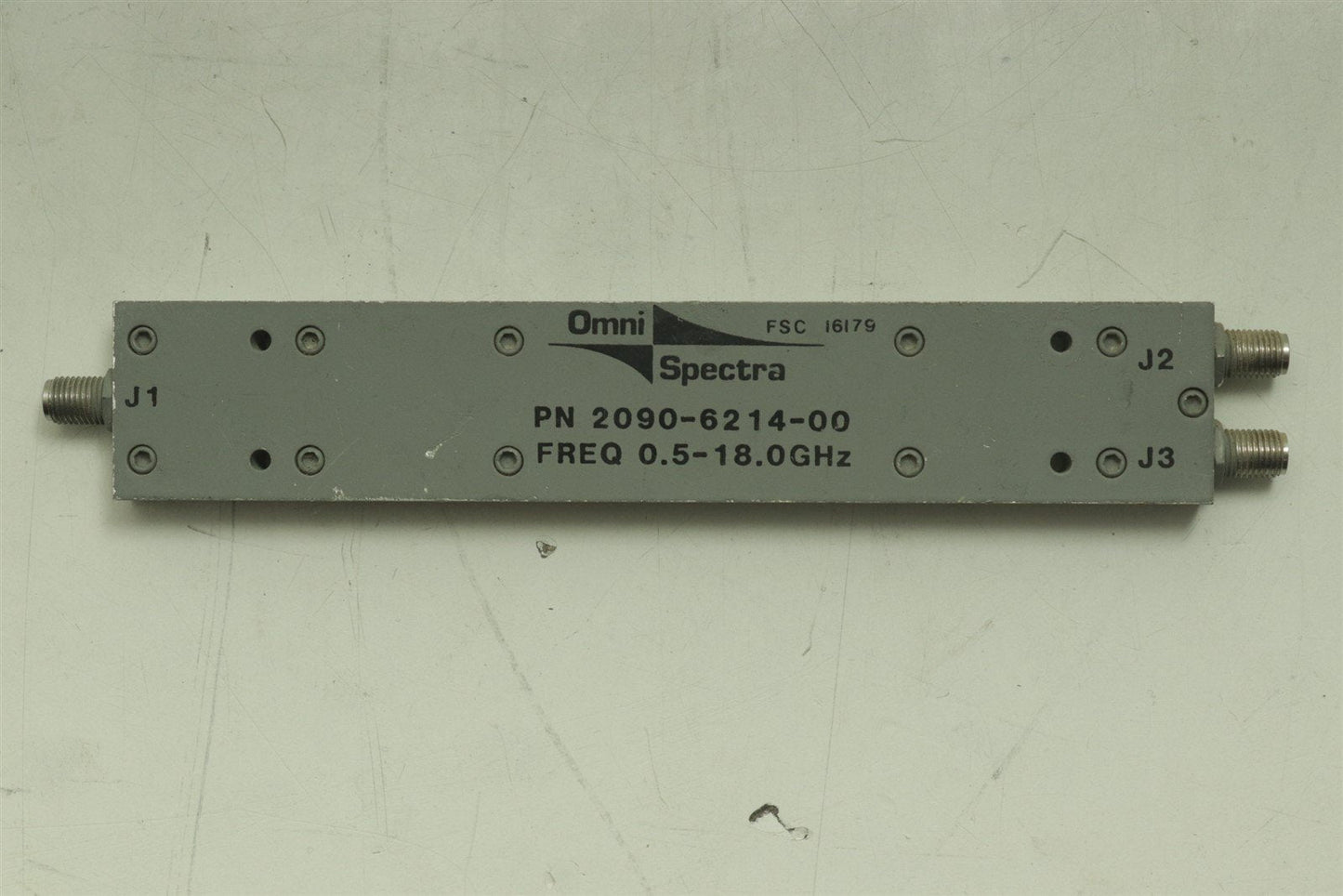 Omni Spectra 0.5-18.0GHz RF Power Divider SMA(F) 2090-6214-00