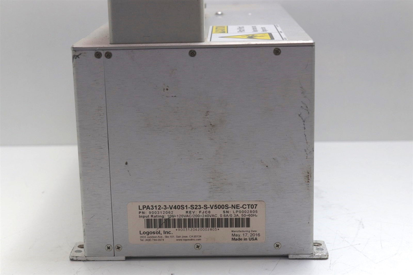 Logosol Standalone Wafer Prealigner LPA312-3 900312062