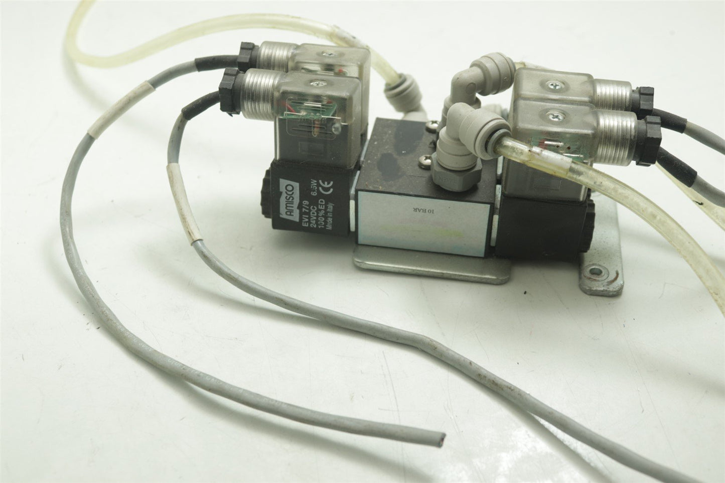 Lot Of 2 AMISCO Solenoid Valve Coil EVI 7/9 24VDC 6.5W + 10BAR