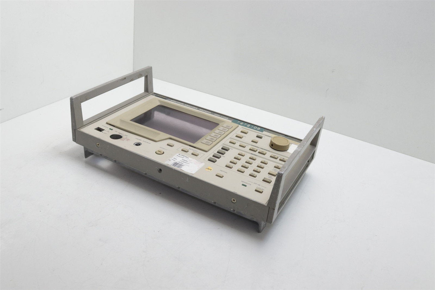 Anritsu MS2601 Series Spectrum Analyzer 100Hz to 2.2GHz Front Panel