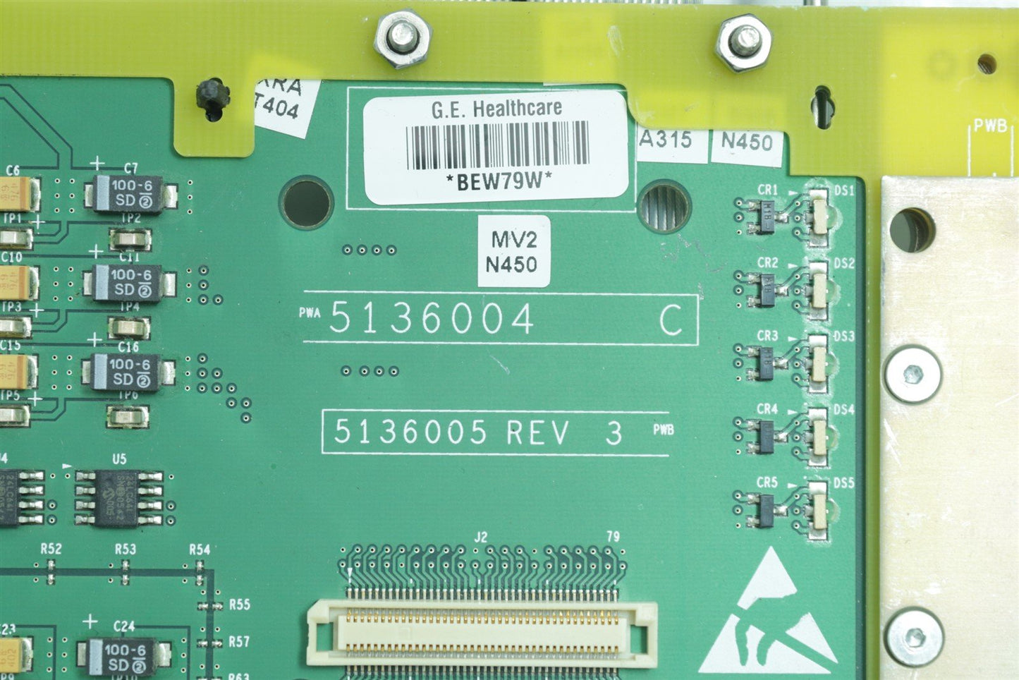 GE HealthCare Swift DAS Board BEW79L 5112238 B