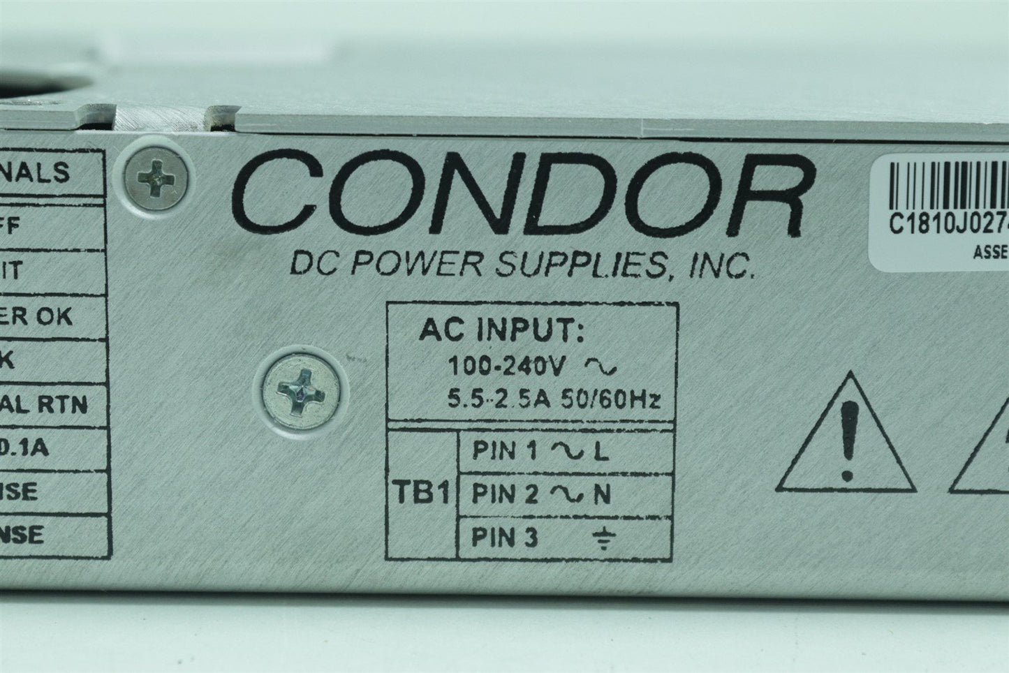 Waters Acquity Condor Power Supplies Sample Manager FTN GNT424ABTG
