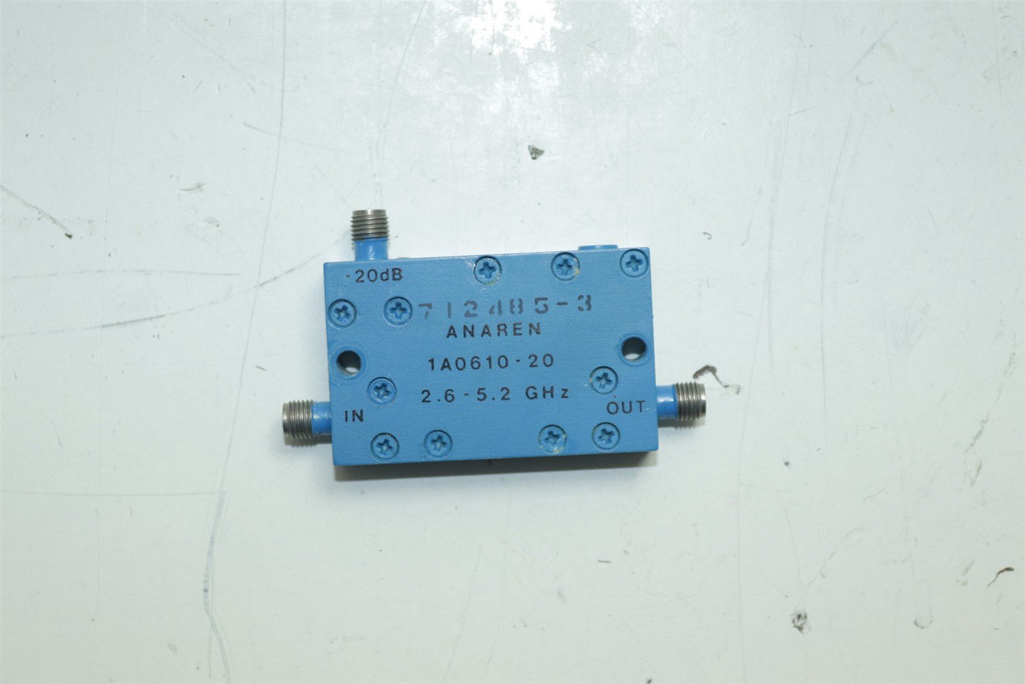 Anaren Inc Under Coupler Directional 2.6-5.2GHz 1A0610-20
