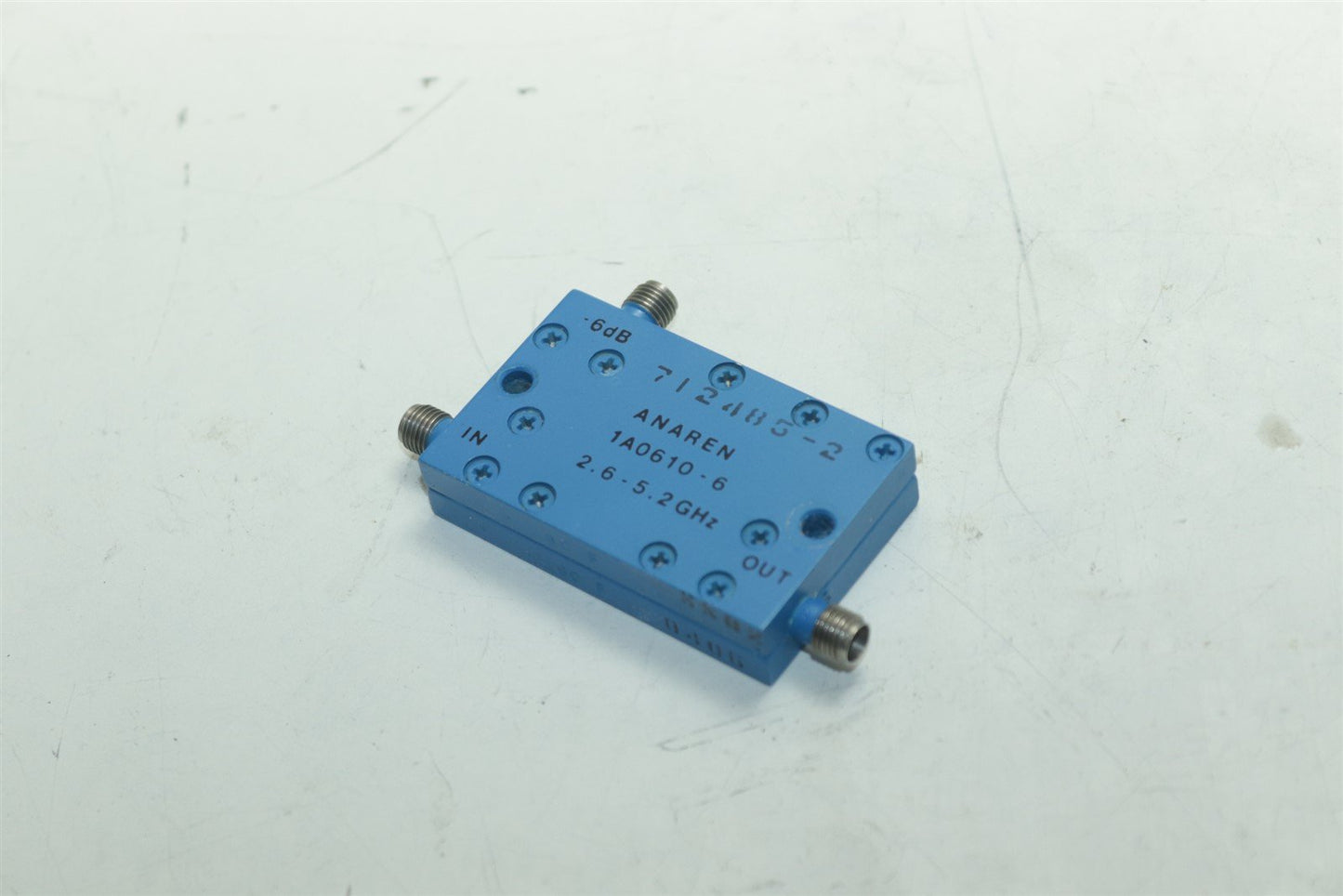 Anaren Inc Under Coupler Directional 2.6-5.2GHz 1A0610-6