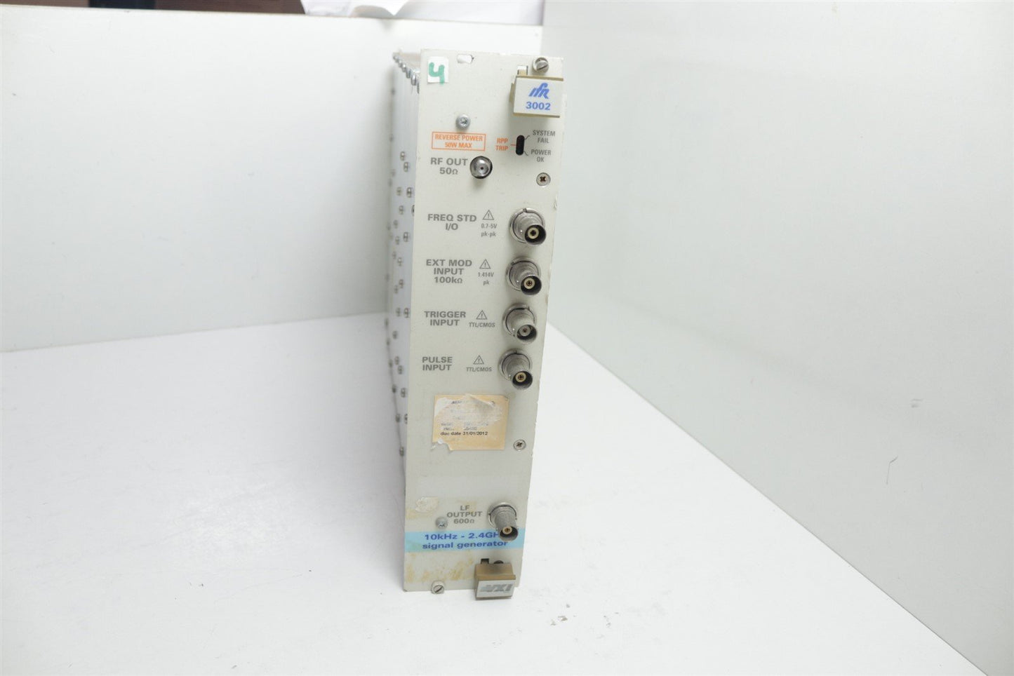 IFR 3271 VXI Signal Generator 10kHz - 2.4GHz w/ Breakage