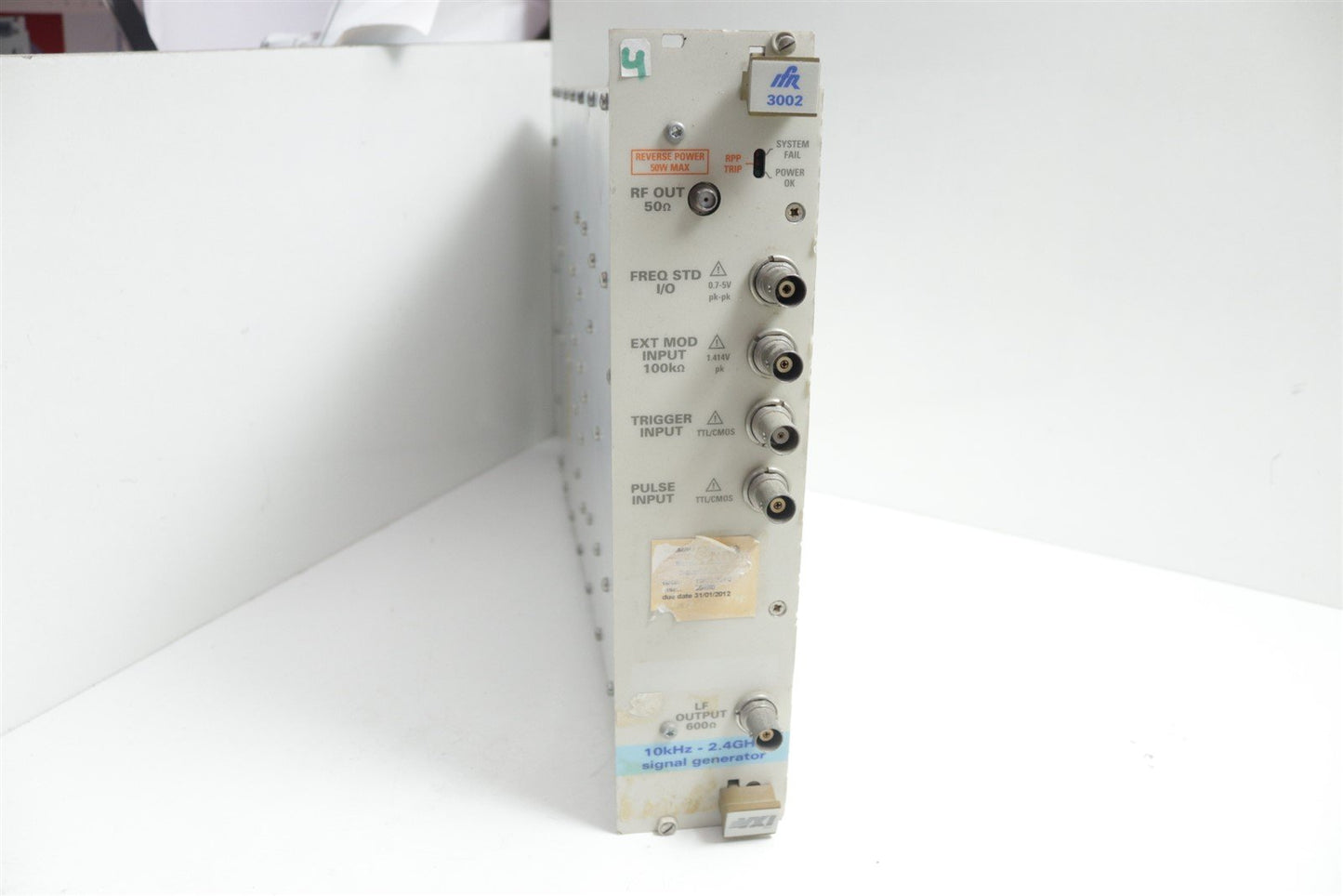 IFR 3271 VXI Signal Generator 10kHz - 2.4GHz w/ Breakage
