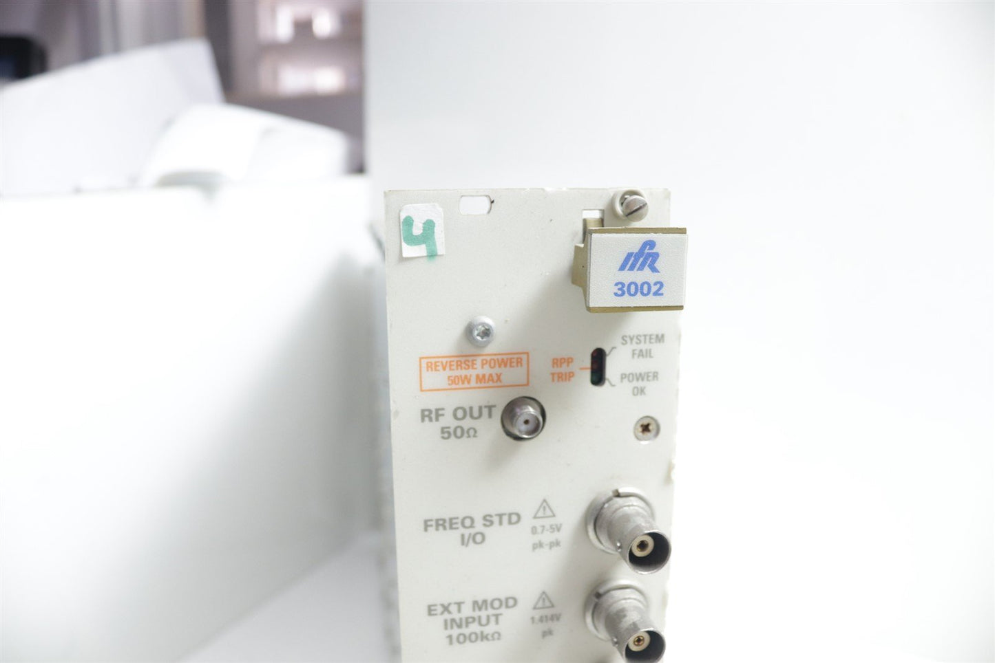 IFR 3271 VXI Signal Generator 10kHz - 2.4GHz w/ Breakage