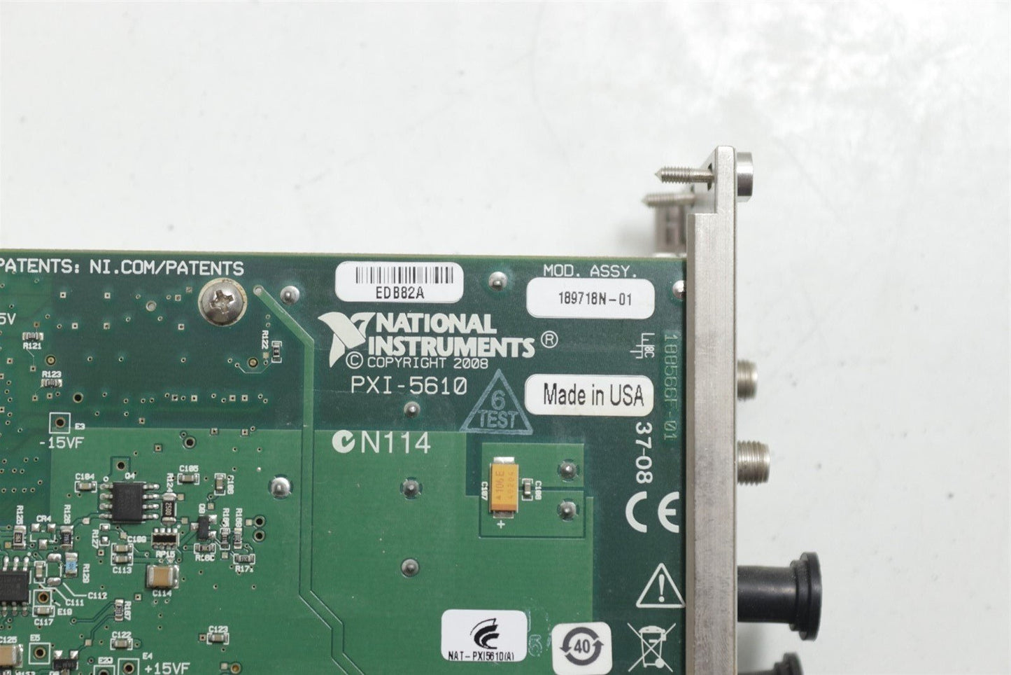 National Instruments NI PXI-5610 RF Upconverter