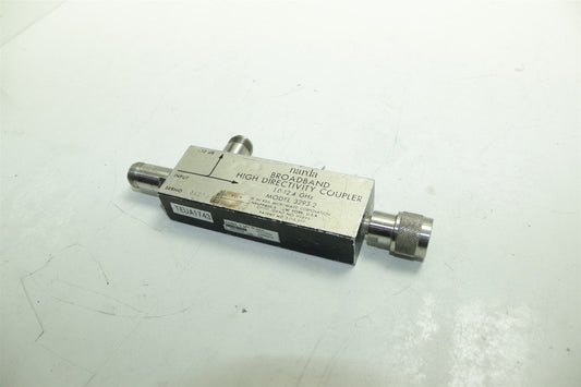 Narda 3293-2 Microline Broadband High Directivity Coupler 1.0 - 12.4 GHz