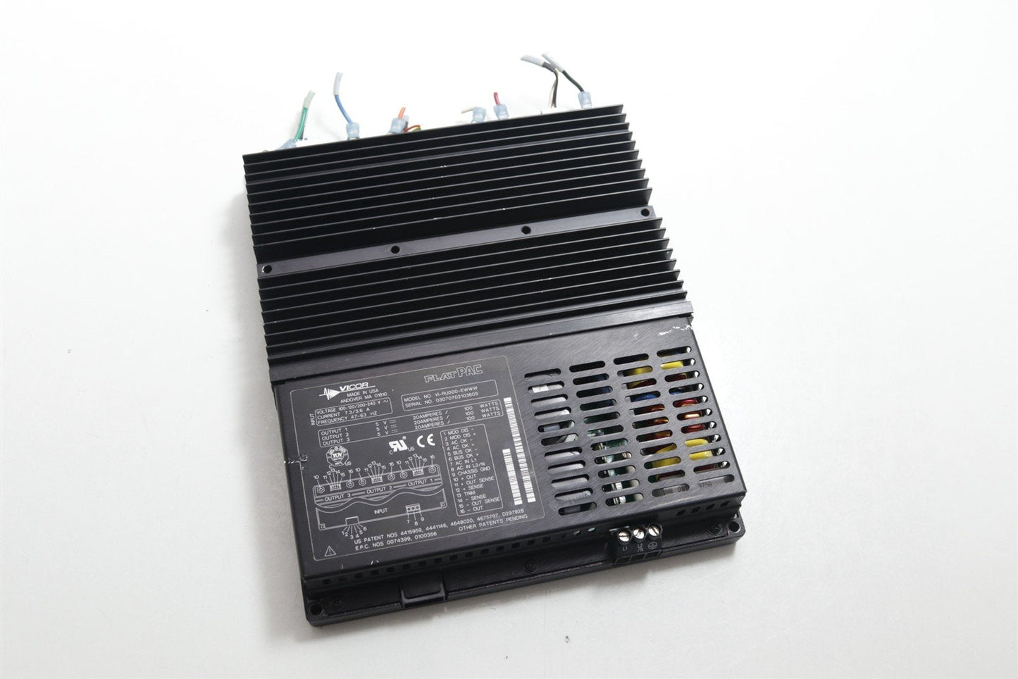 Tested Vicor FLATPAC VI-RU000-EWWW 453567374082 110-240V Out- Triple 5V 20A
