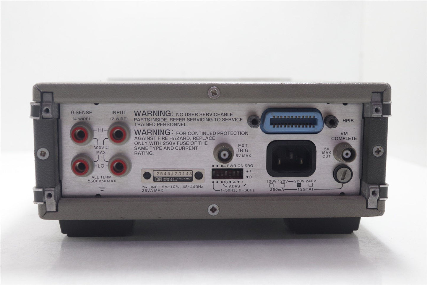 HP Agilent 3478A Digital Multimeter LCD Display DMM TESTED