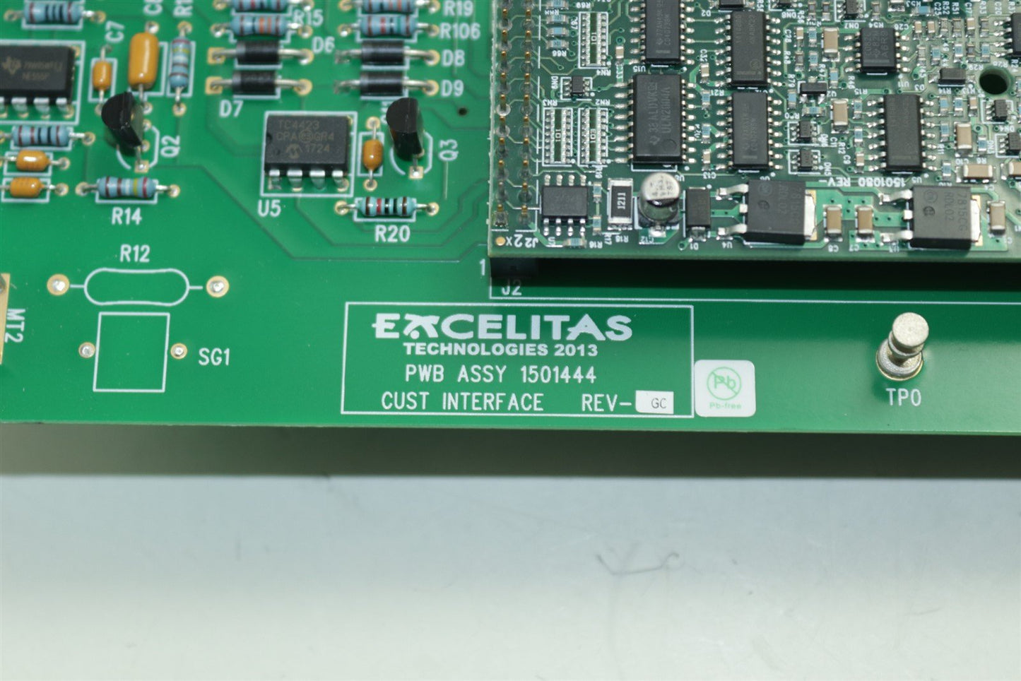 Lumenis VersaPulse Moses 120H Power Supply Cust Interface Board PWA Assy 1501444
