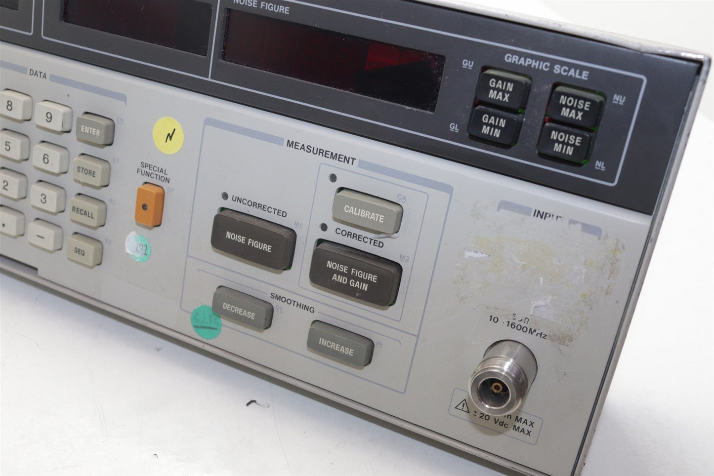 HP Agilent 8970B Noise Figure Meter Front Panel