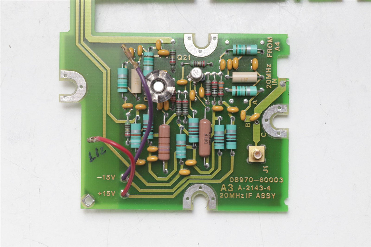 HP Agilent 8970B Noise Figure Meter Board 08970-60003