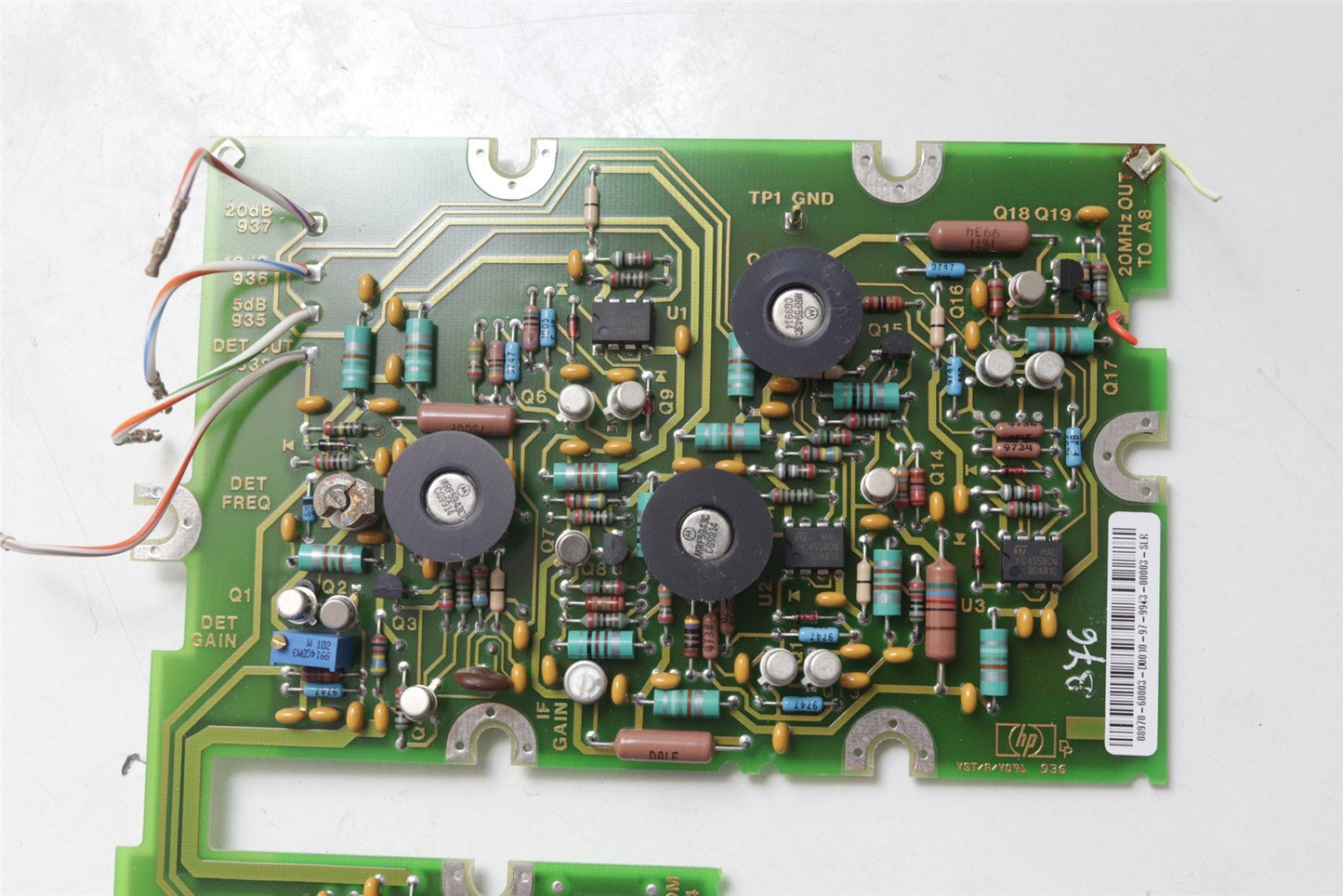 HP Agilent 8970B Noise Figure Meter Board 08970-60003