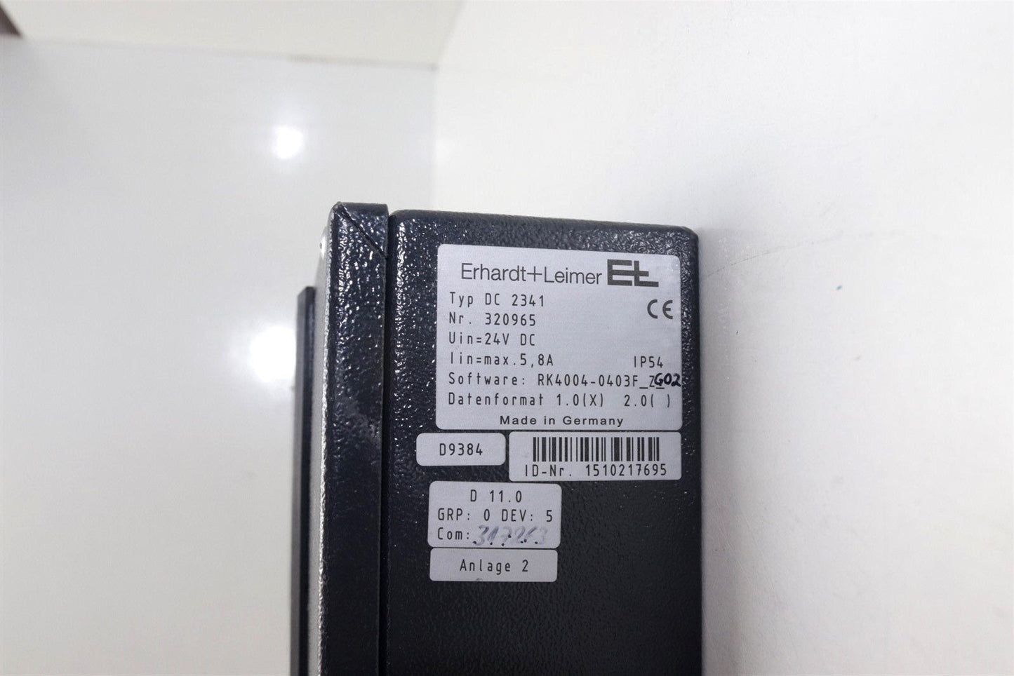 Erhardt+Leimer DC2341 Position Controller & FX4633 Position Sensor