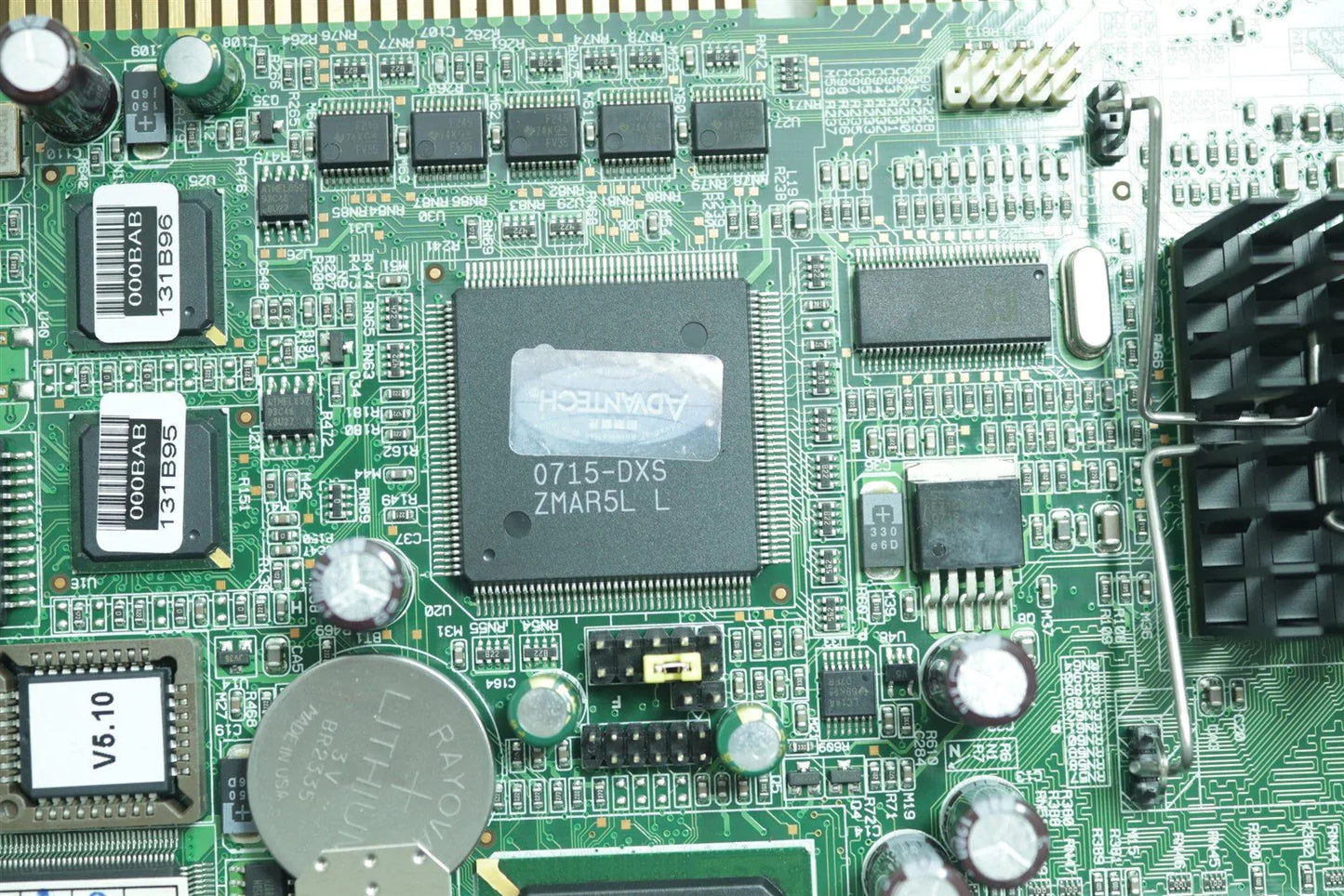 Advantech PCA-6186 REV B2 industrial main board 1Gb RAM 2.8GHz CPU