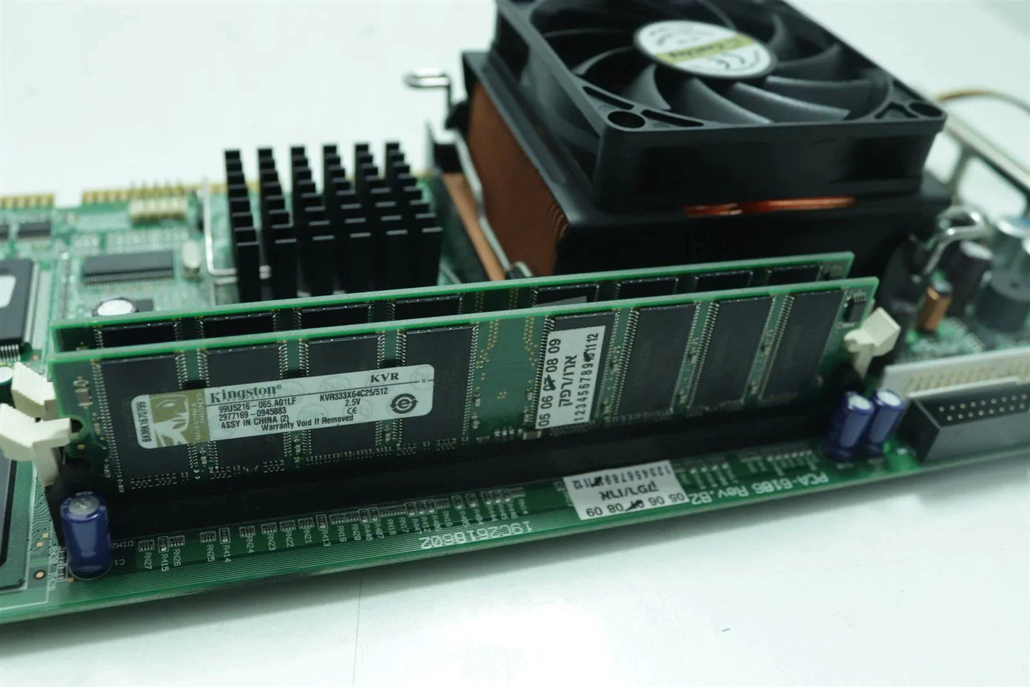 Advantech PCA-6186 REV B2 industrial main board 1Gb RAM 2.8GHz CPU