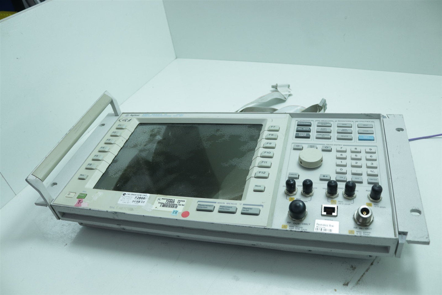 Agilent 8960 Series 10 Wireless Communications Test Set Front Panel Assy E5515C