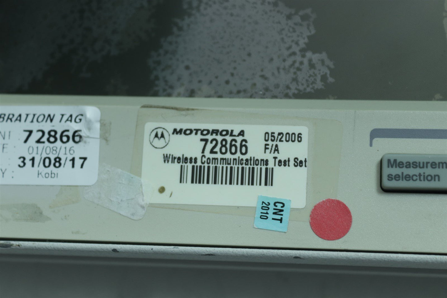 Agilent 8960 Series 10 Wireless Communications Test Set Front Panel Assy E5515C