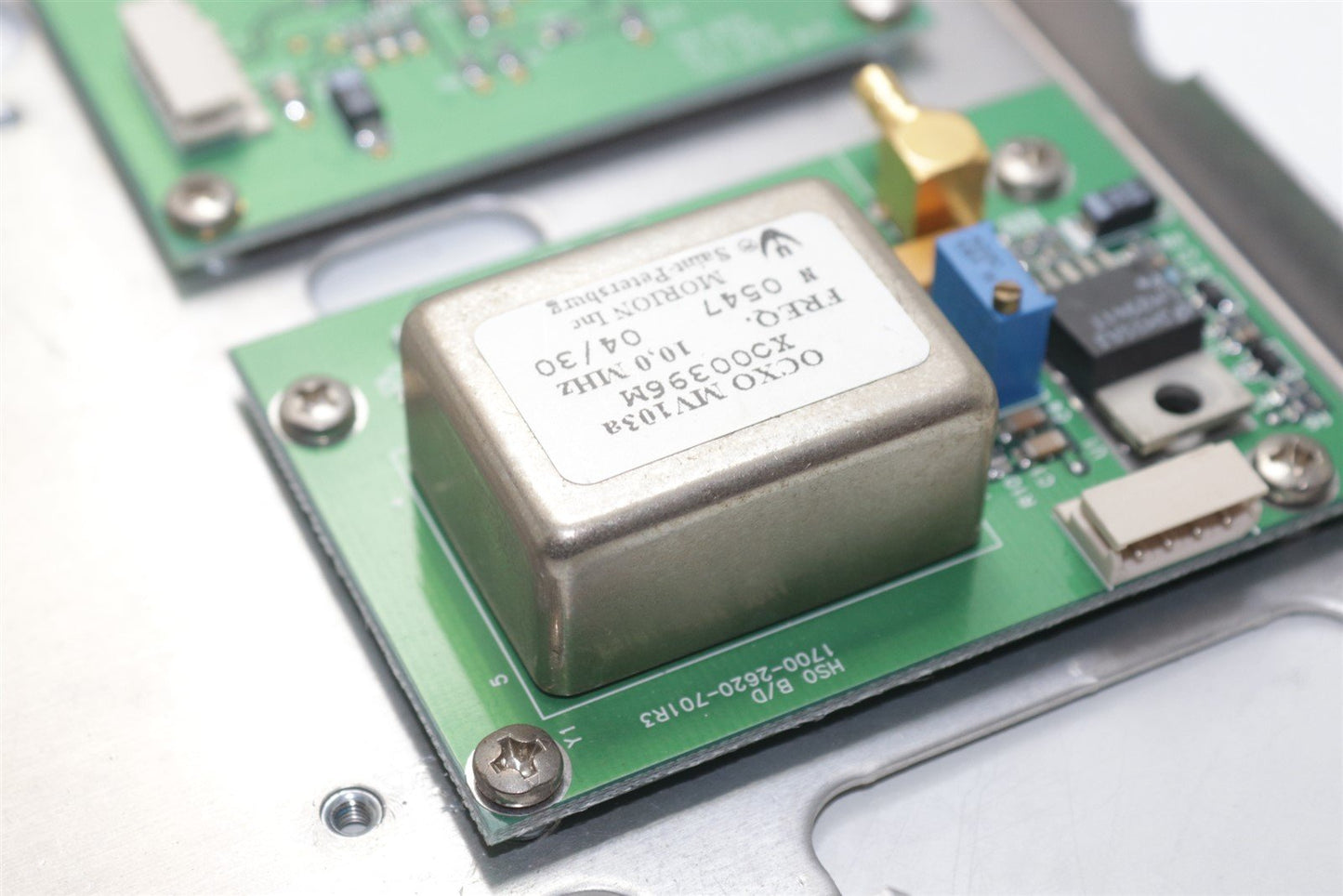 Morion Inc OCXO MV103a Freq 10.0 Oscillator