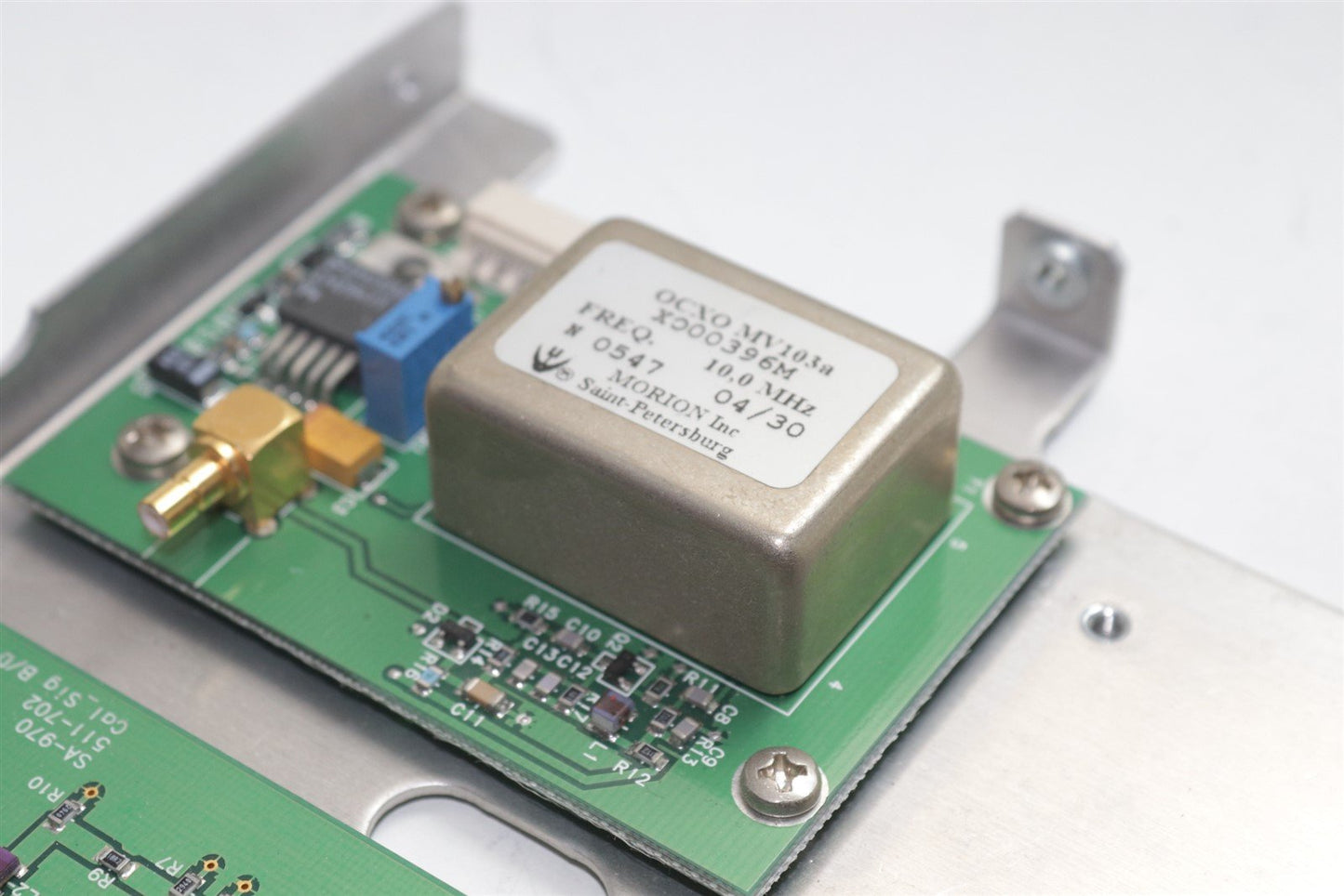 Morion Inc OCXO MV103a Freq 10.0 Oscillator