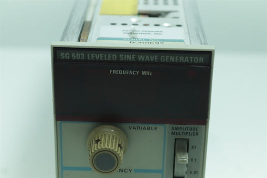 Tektronix SG503 Leveled Sine Wave Generator