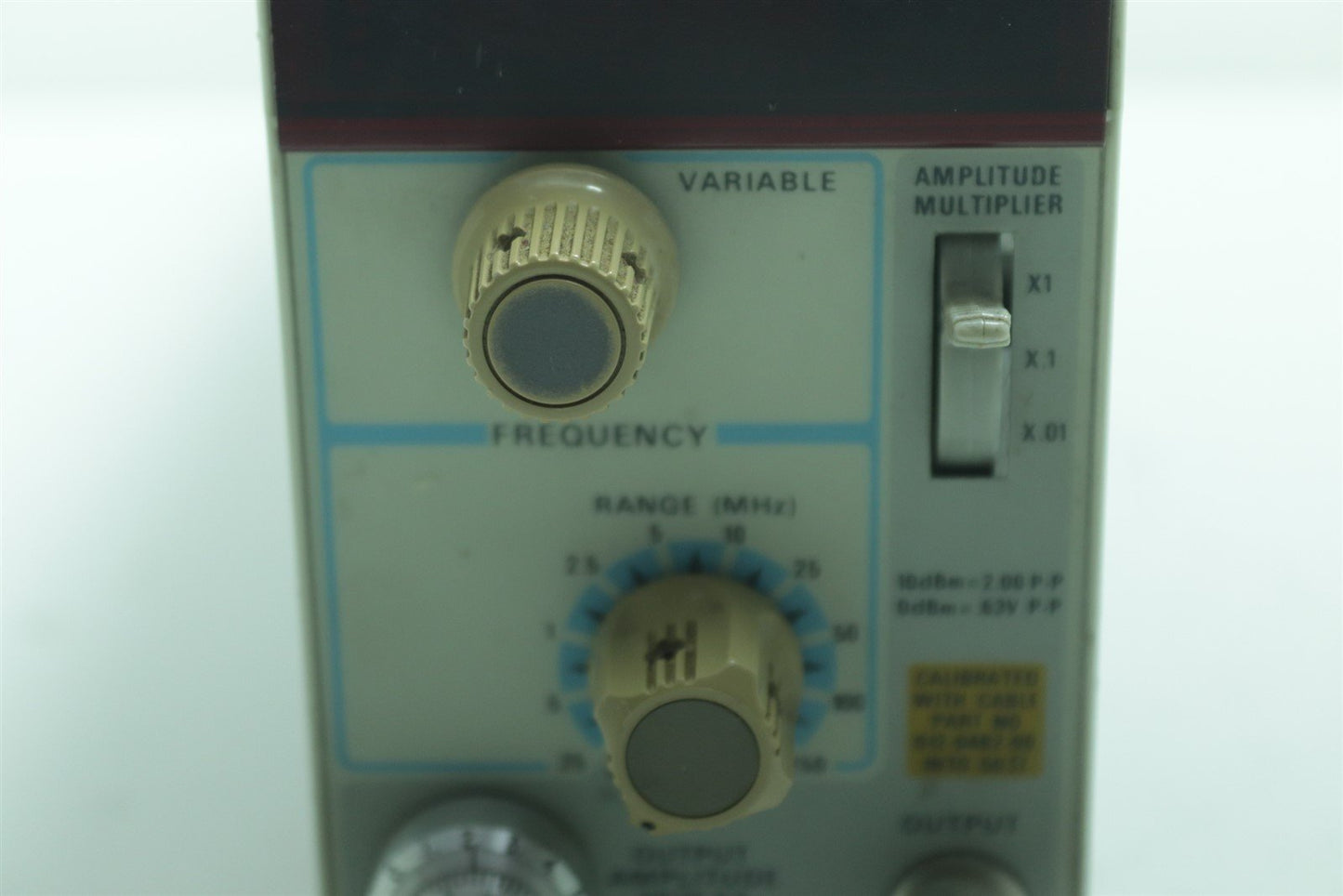Tektronix SG503 Leveled Sine Wave Generator
