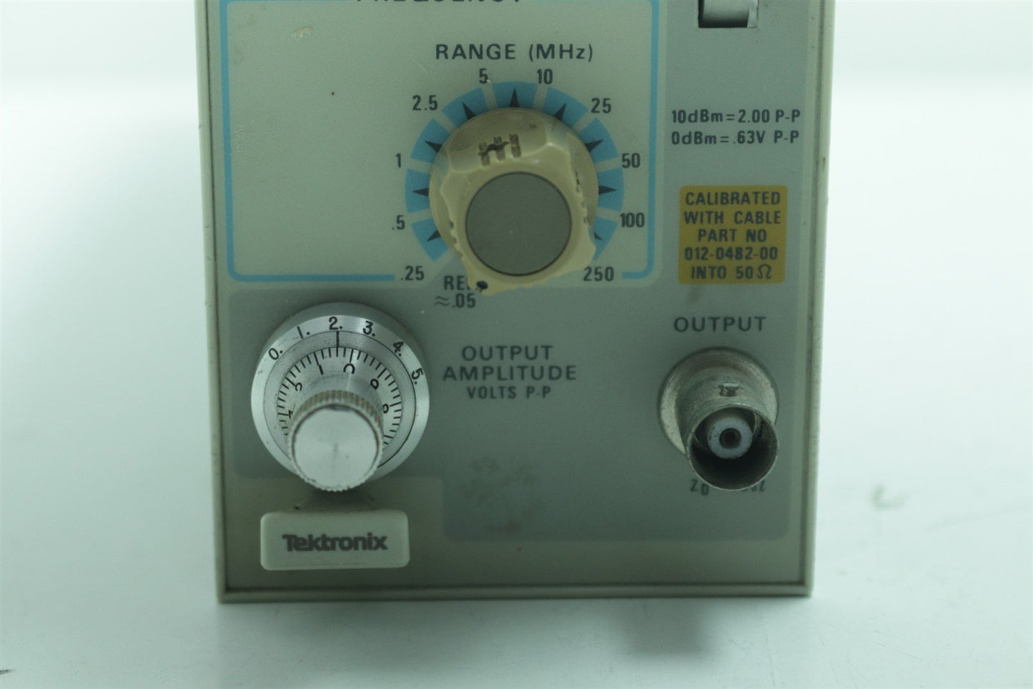 Tektronix SG503 Leveled Sine Wave Generator