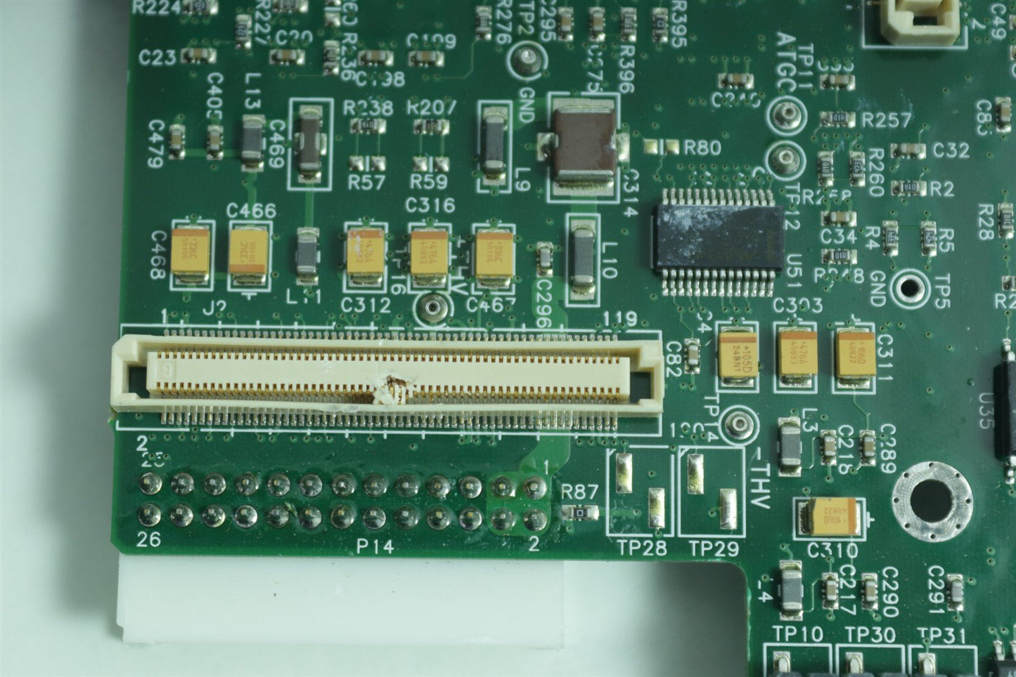 GE HealthCare Vivid i/q S5/S6 Ultrasound RFI Board V4 2355880-4 REV5 SN U1489