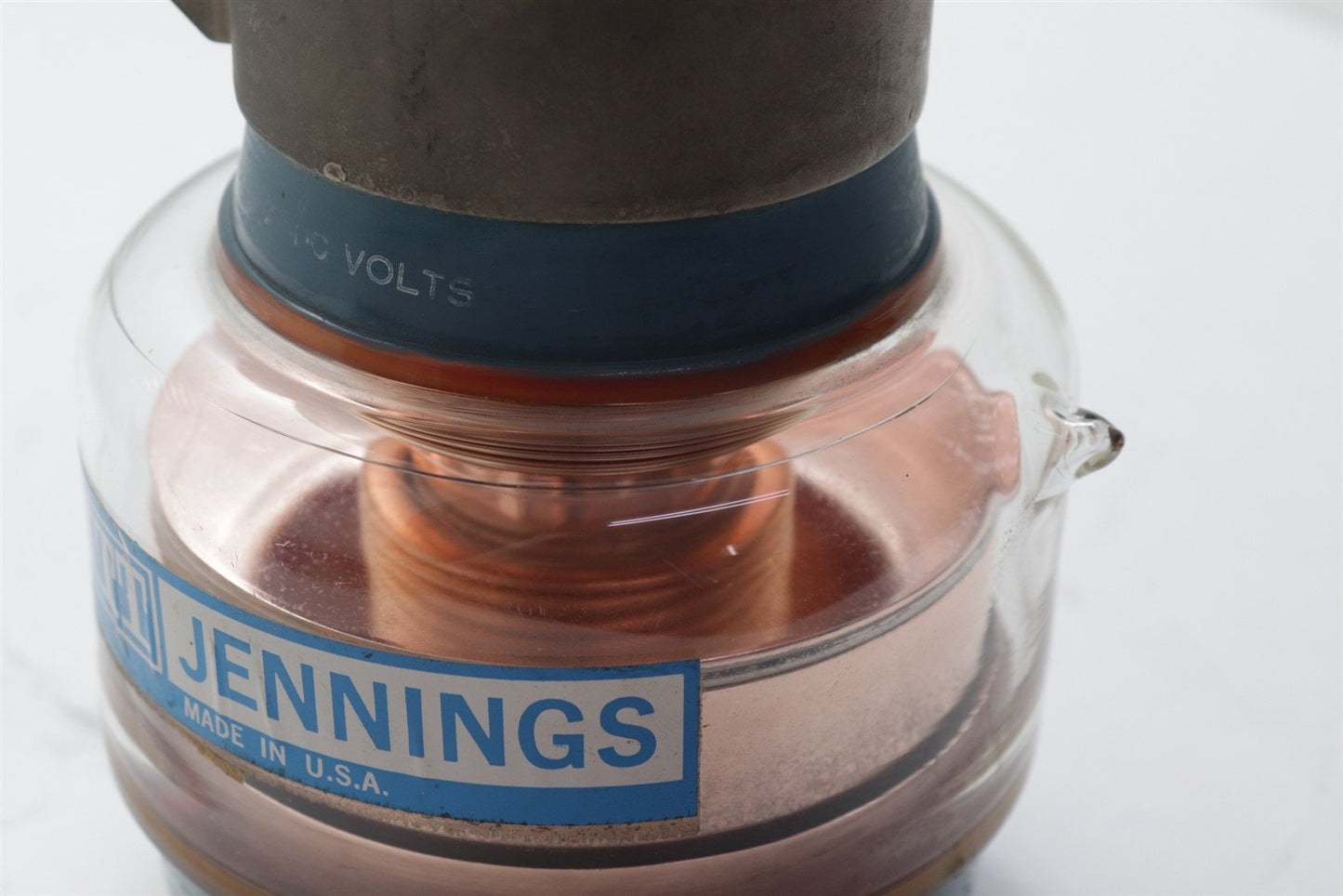 ITT Jennings Variable Vacuum Capacitor UCSXF-2000-7.5S Cracked Glass For Parts