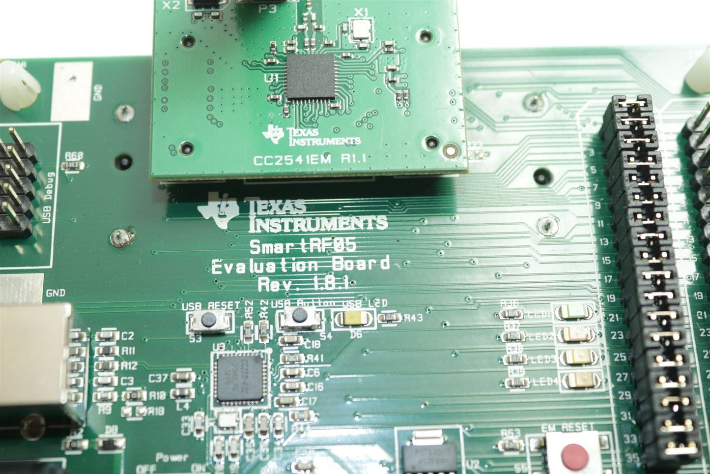 Texas Instruments Smart RF05 Evaluation RF ID Board