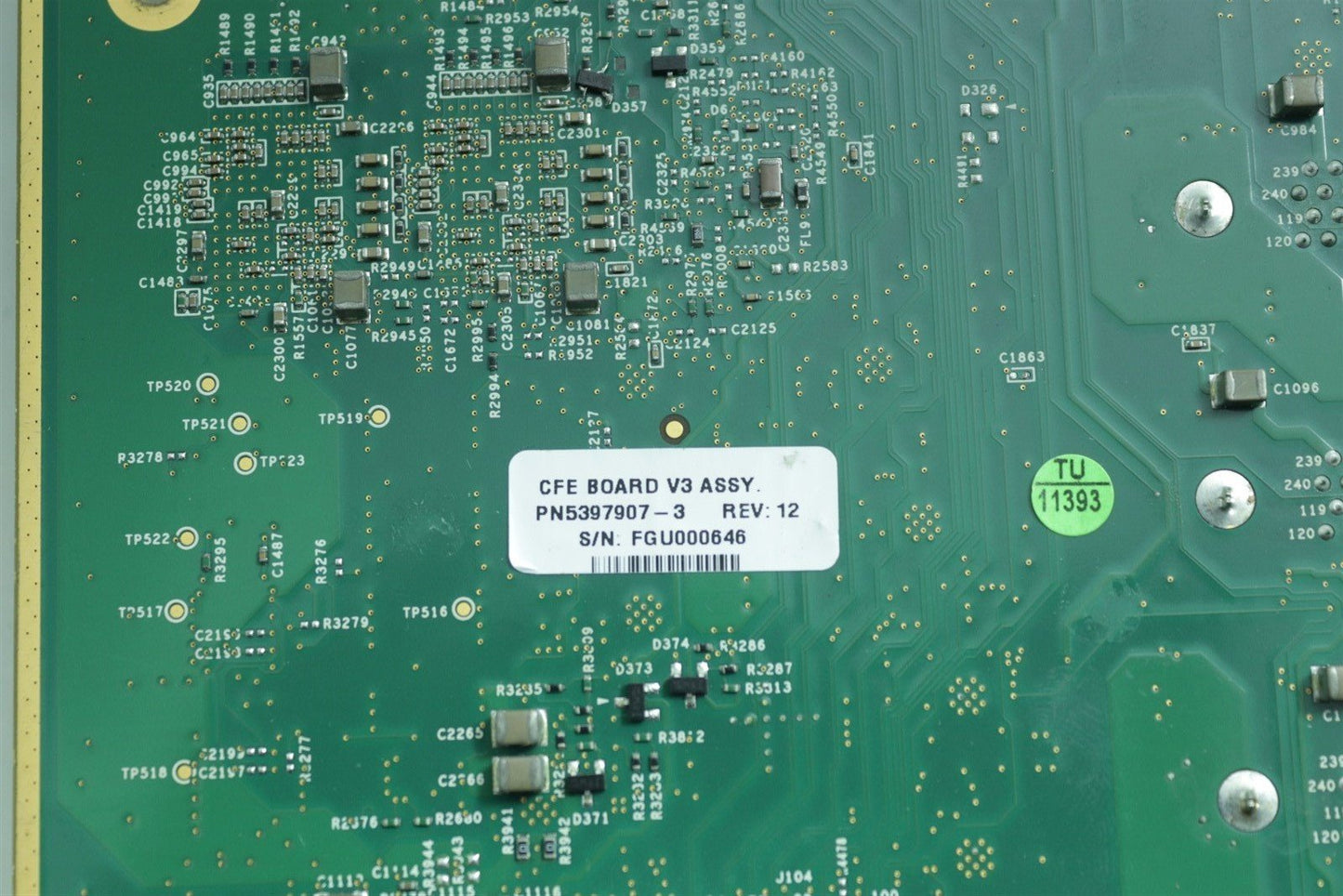 GE HealthCare CFE Board V3 Assy REV:12 5397907-3