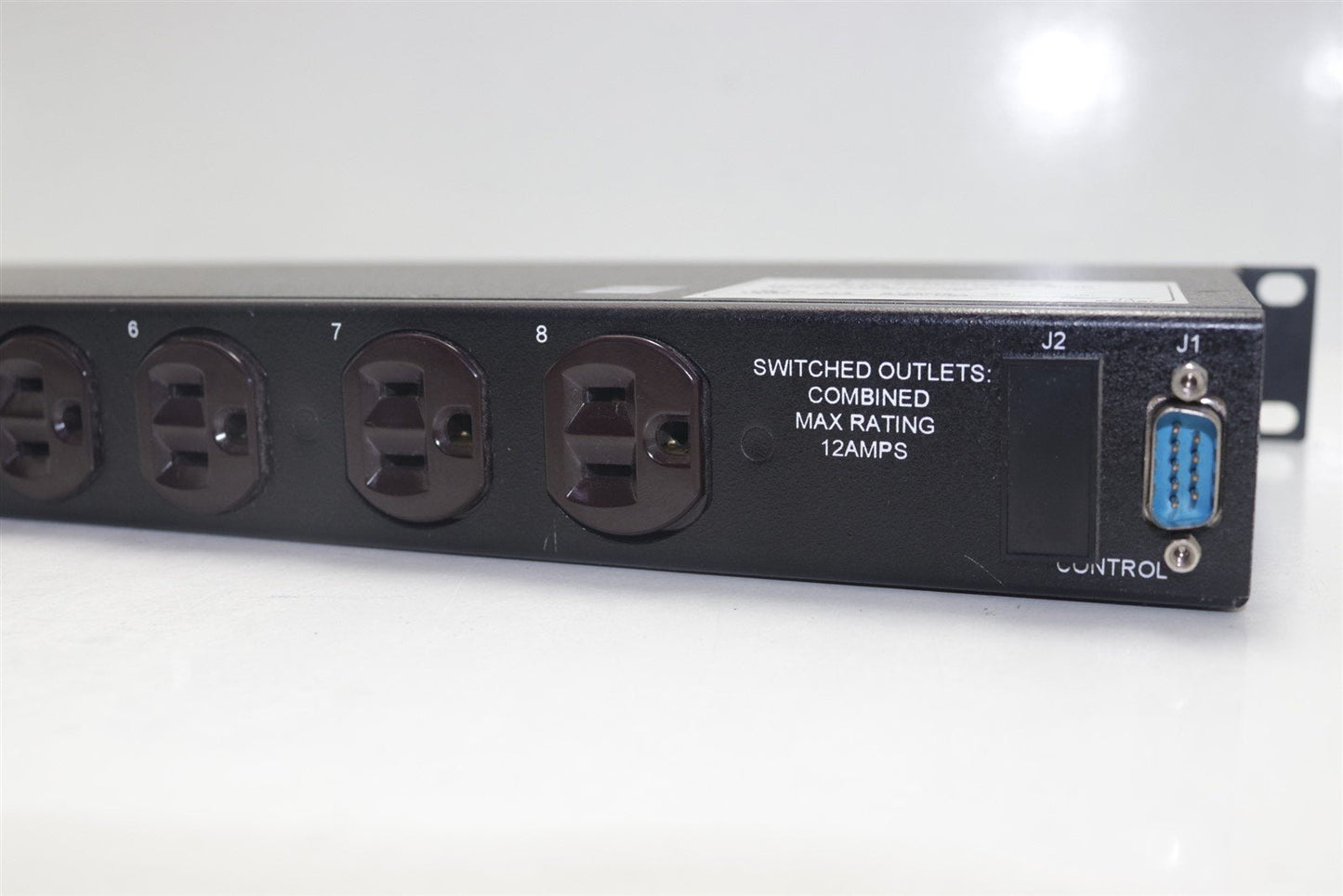 DataProbe Remote Control Panel Strip CP-815 110-120VAC 12A 8 Socket