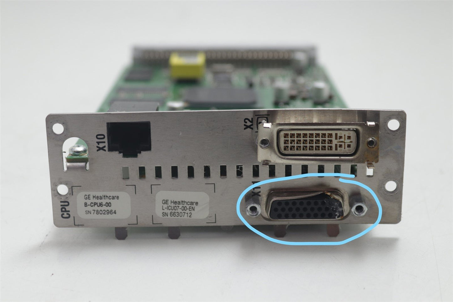 GE Datex-Ohmeda B-CPU6-00 Anesthesia Monitor CPU Board