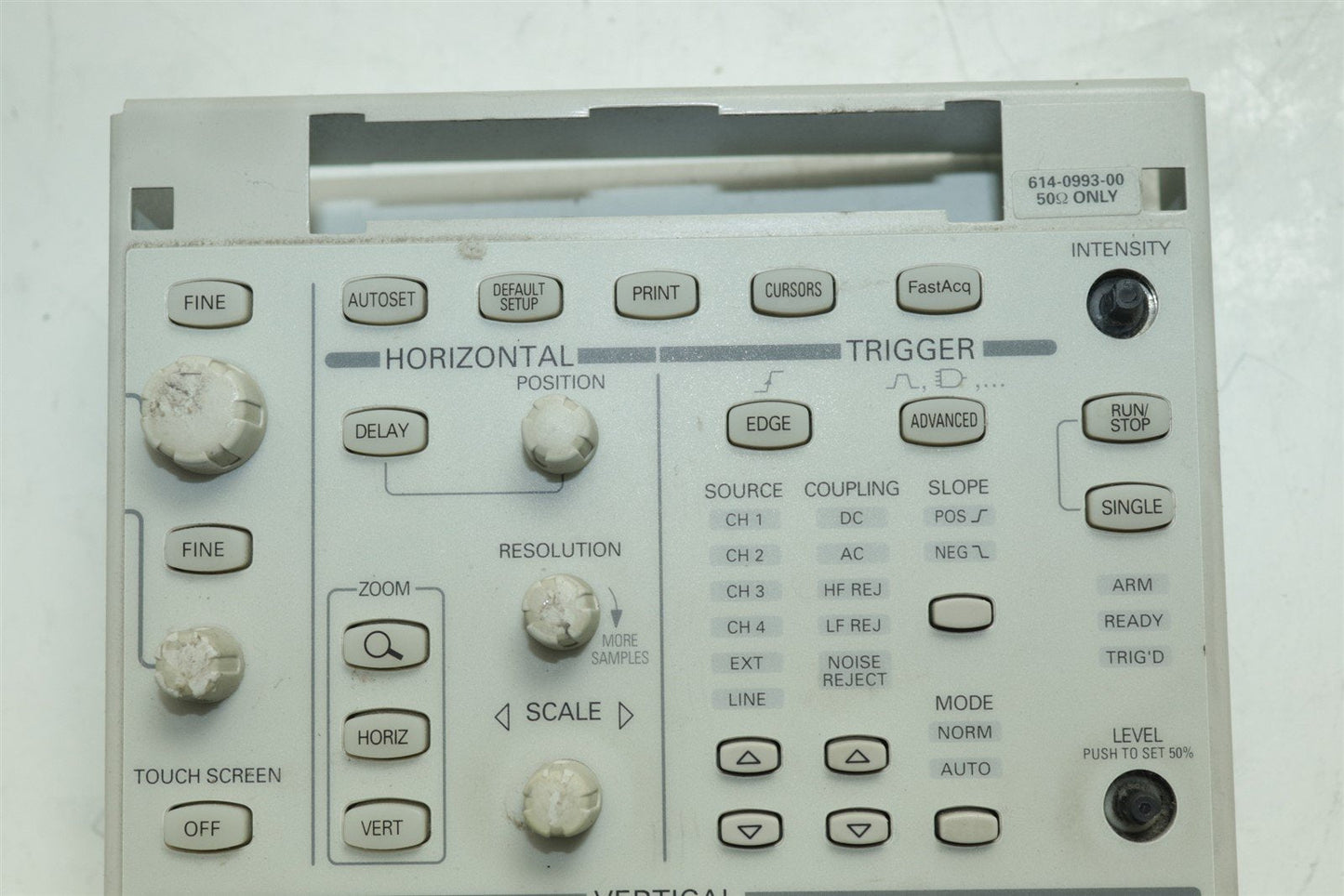 Tektronix TDS7404 Digital Phosphor Oscilloscope Keyboard Assy 679-4312-00