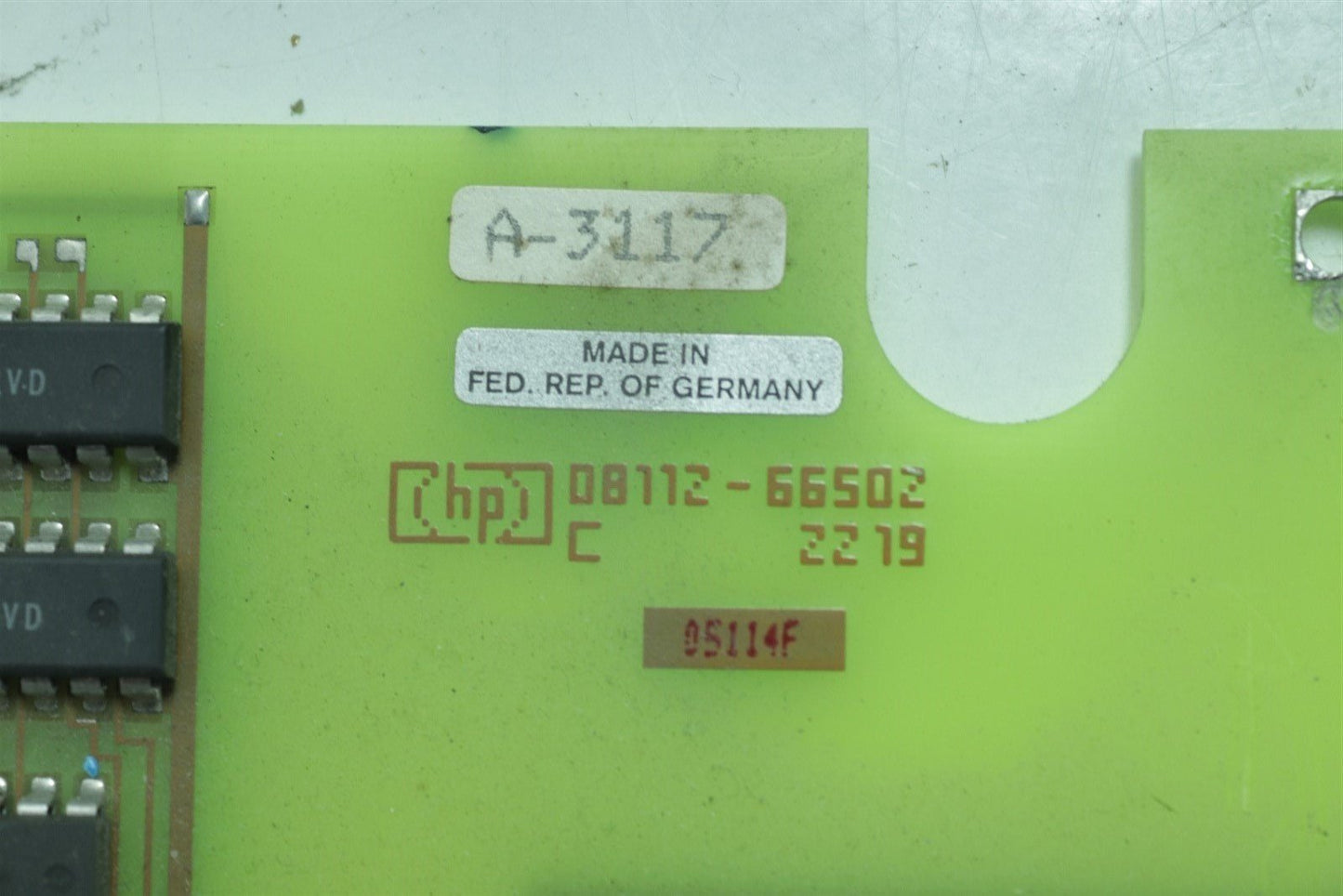 HP 8112A Pulse Generator Board 08112-66502