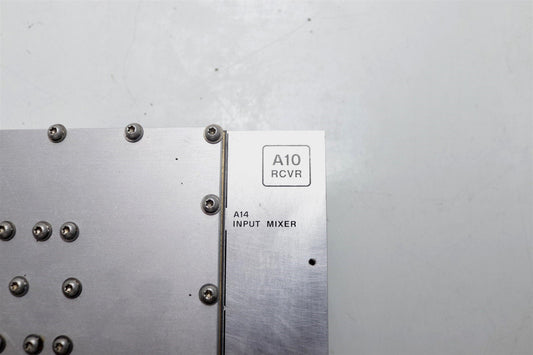 Agilent HP 89440A Vector Signal Analyzer RF A10 RCVR 89430-66512 REV A