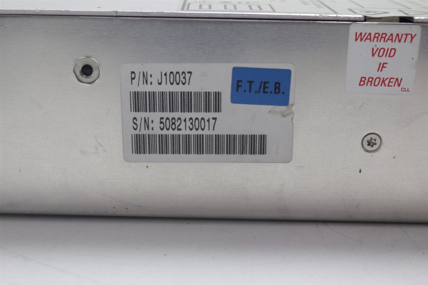 TDK Lambda ALPHA 1000w J10037 I: 94.4VAC / 133-328VDC Output:5V / 3.3V