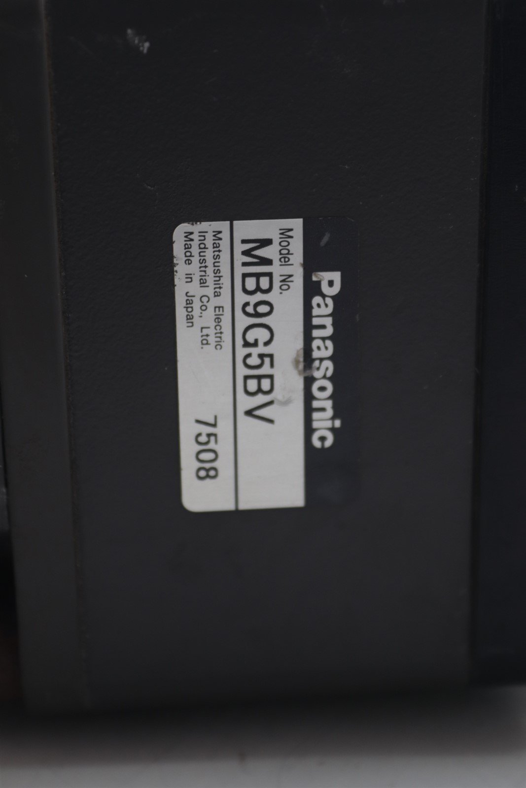 Panasonic Brushless Motor Integrated Positioning Drive MBMP1E2EBC 130W 200-240V