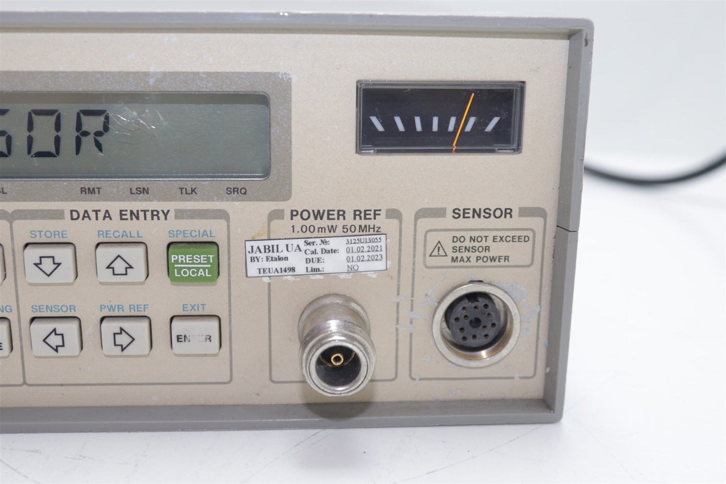 HP Keysight 437B RF Power Meter -70dBm to +44dBm 100kHz-110GHz Tested Calibrated