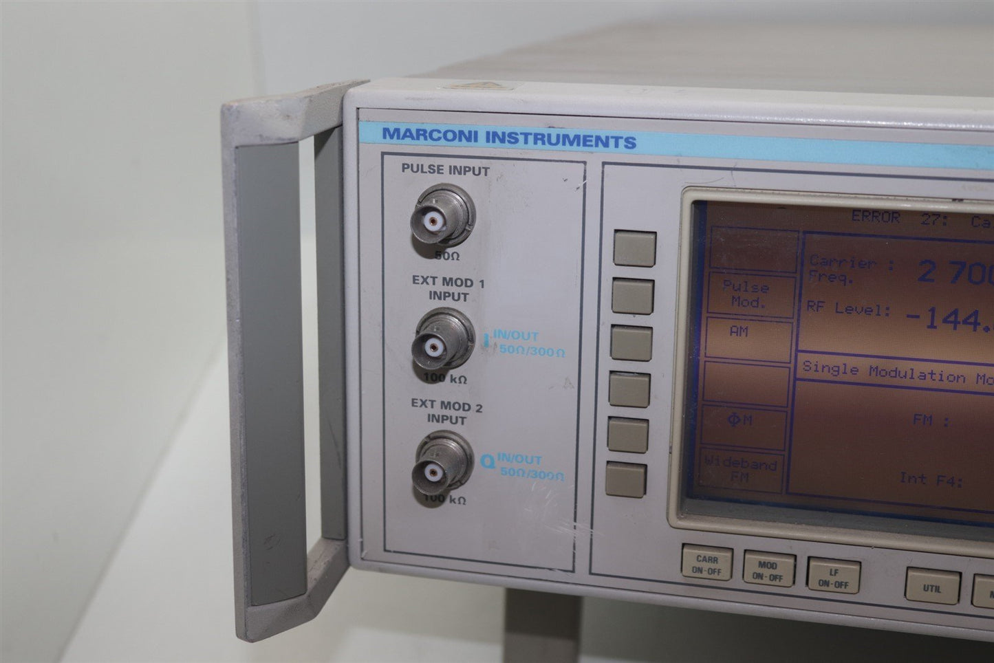Marconi Instruments 2051 10kHz - 2.7GHz Signal Generator OPT 01 02 Testedd