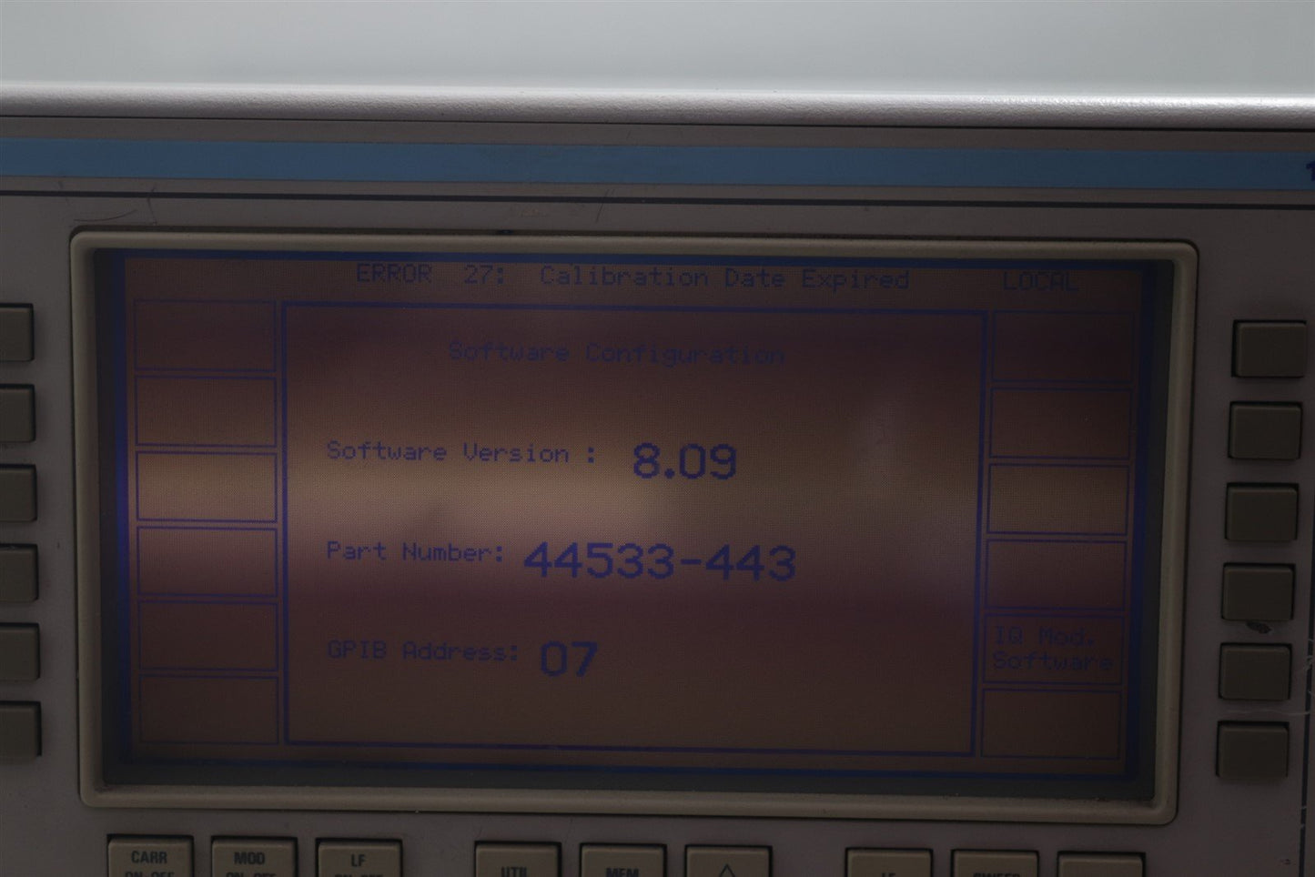 Marconi Instruments 2051 10kHz - 2.7GHz Signal Generator OPT 01 02 Testedd