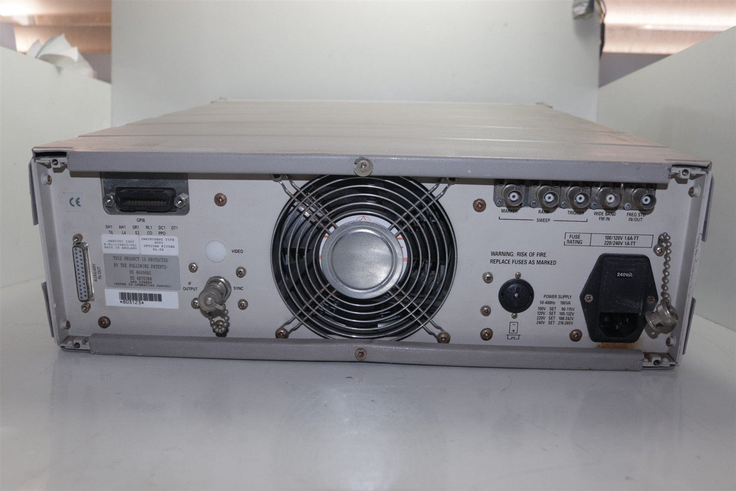 Marconi Instruments 2051 10kHz - 2.7GHz Signal Generator OPT 01 02 Testedd