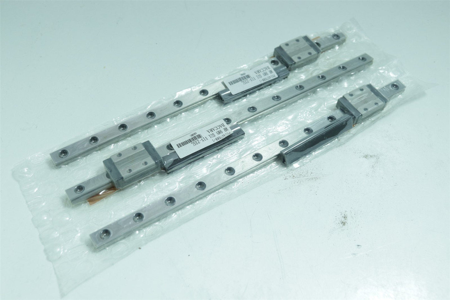 CPC 3 Piece Set Linear Guide Block Carriage MR9MN 235mm Length Rail V1N-235L